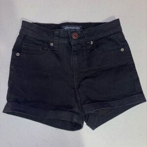 Aeropostale Women's Dark Denim Shorts
